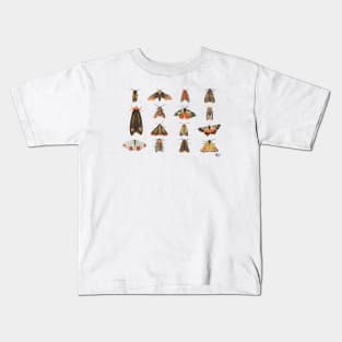 moths Kids T-Shirt